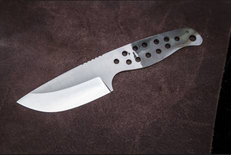Клинок цельнометаллический для сборки ножа "Скинер 2015" из сталей bohler к340, н690, х12мф, 95х18, д2 и др.