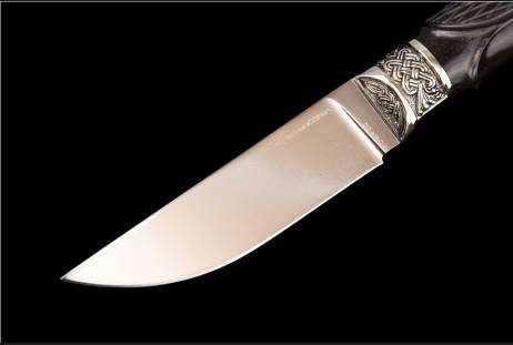 Нож всадной  СМ28 (Туристического назначения) для охоты и рыбалки из сталей bohler к340, н690, х12мф, 95х18, д2 и др.