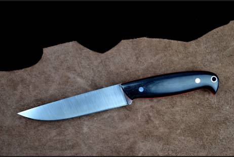 Нож цельнометаллический "Боярин" охотничий из сталей bohler к340, н690, х12мф, 95х18, д2 и др.