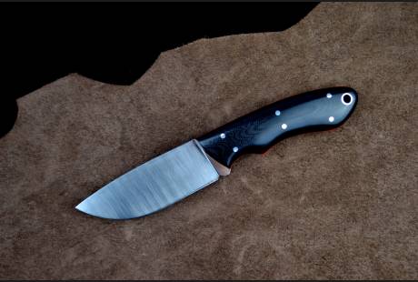 Нож  цельнометаллический "Сова" (Туристического назначения) для охоты и рыбалки из сталей bohler к340, н690, х12мф, 95х18, д2 и др.