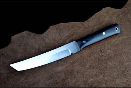 Нож цельнометаллический  "Японский городовой" (Туристического назначения) для охоты и рыбалки из сталей bohler к340, н690, х12мф, 95х18, д2 и др.