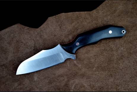 Нож цельнометаллический  "ЭРРАПТ" (Туристического назначения) для охоты и рыбалки из сталей bohler к340, н690, х12мф, 95х18, д2 и др.
