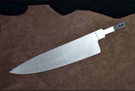 Клинок для кухонного ножа "Япония 200мм" из сталей bohler к340, н690, х12мф, 95х18, д2 и др.