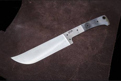 Клинок цельнометаллический для сборки ножа "Пчак" из сталей bohler к340, н690, х12мф, 95х18, д2 и др.