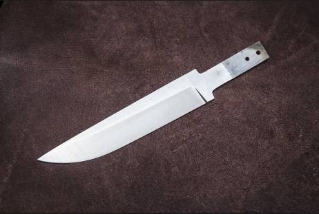 Клинок всадной для сборки ножа "Кв-16" из сталей bohler к340, н690, х12мф, 95х18, д2 и др.
