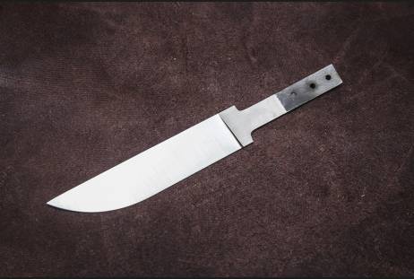 Клинок всадной для сборки ножа "КВ-13" из сталей bohler к340, н690, х12мф, 95х18, д2 и др.
