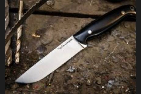Нож цельнометаллический "Боярин 2" охотничий из сталей bohler к340, н690, х12мф, 95х18, д2 и др.