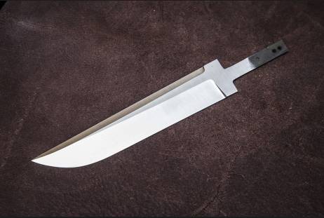 Клинок всадной для сборки ножа "Буревестник" из сталей bohler к340, н690, х12мф, 95х18, д2 и др.