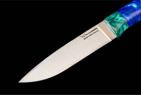 Нож всадной СМ24 (Туристического назначения) для охоты и рыбалки из сталей bohler к340, н690, х12мф, 95х18, д2 и др.