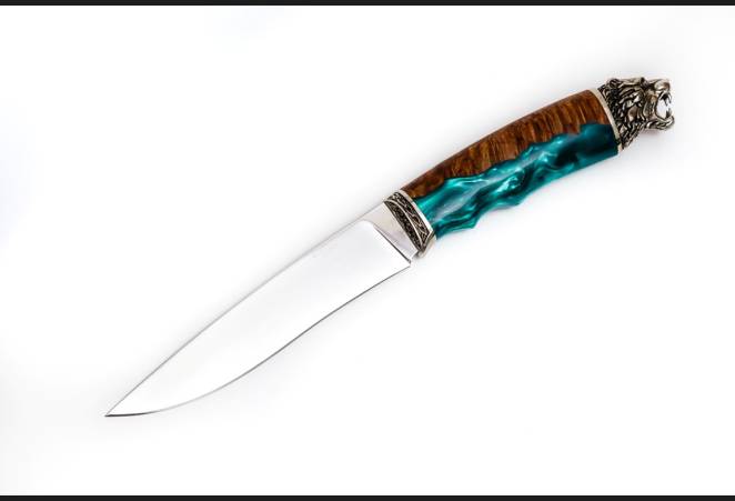 Нож всадной  СМ42 (Туристического назначения) для охоты и рыбалки из сталей bohler к340, н690, х12мф, 95х18, д2 и др.