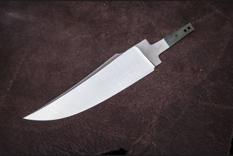 Клинок всадной для сборки ножа "Беркут" из сталей bohler к340, н690, х12мф, 95х18, д2 и др.