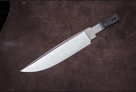 Клинок всадной для сборки ножа "Кв-2" из сталей bohler к340, н690, х12мф, 95х18, д2 и др.