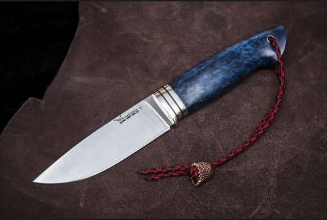 Нож всадной "Лунь" (Туристического назначения) для охоты и рыбалки из сталей bohler к340, н690, х12мф, 95х18, д2 и др.