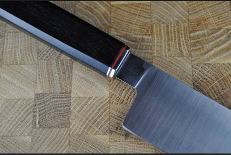 Нож кухонный "Япония 200" из сталей bohler н690,элмакс, 95х18, 440с