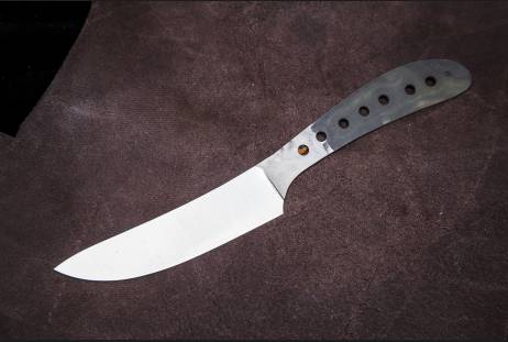 Клинок для кухонного ножа "Киви 120мм" из сталей bohler к340, н690, х12мф, 95х18, д2 и др.