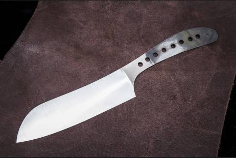 Клинок для кухонного ножа "Киви 150мм" из сталей bohler к340, н690, х12мф, 95х18, д2 и др.