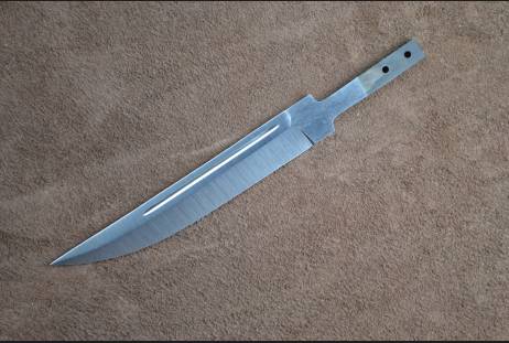 Клинок цельнометаллический для сборки ножа "Финка финн" из сталей bohler к340, н690, х12мф, 95х18, д2 и др.